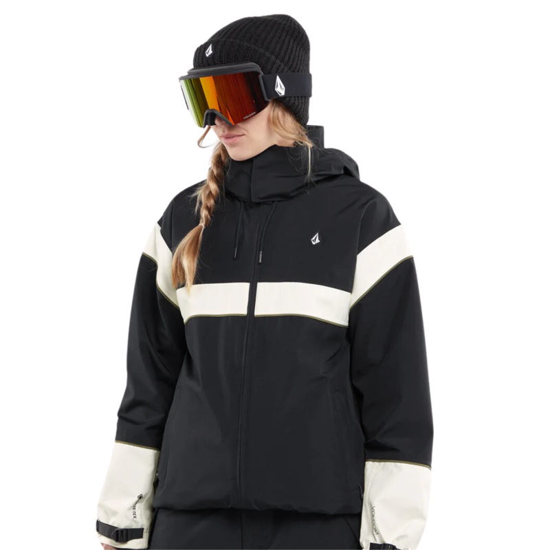 Chaqueta de snowboard Mujer Volcom Melancon Gore-Tex – Black