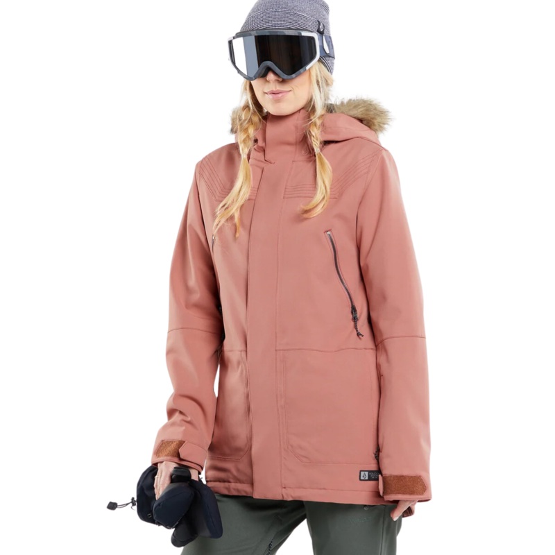 Chaqueta de snowboard Mujer Volcom Shadow Insulated – Earth Pink