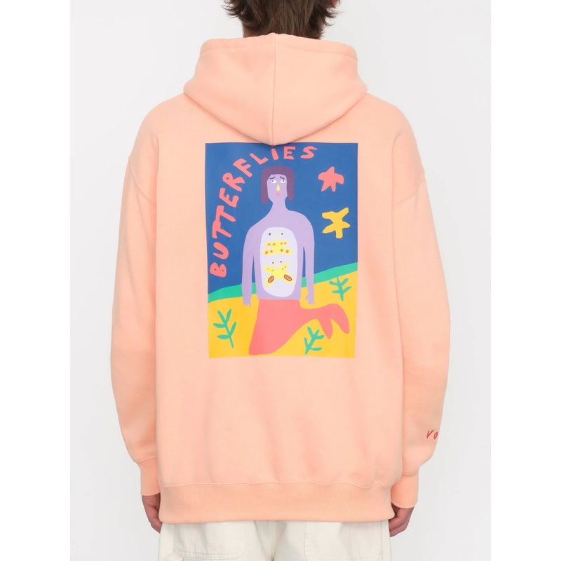 Sudadera Volcom Fa Arthur Longo Po 2 – Salmon