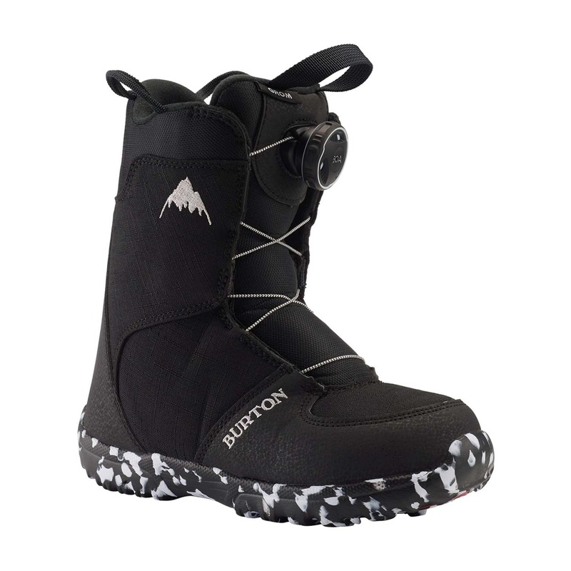 Grom BOA Snowboard Boots|Black|1K (UK 13)|2K (UK 1)|3K (UK 2)