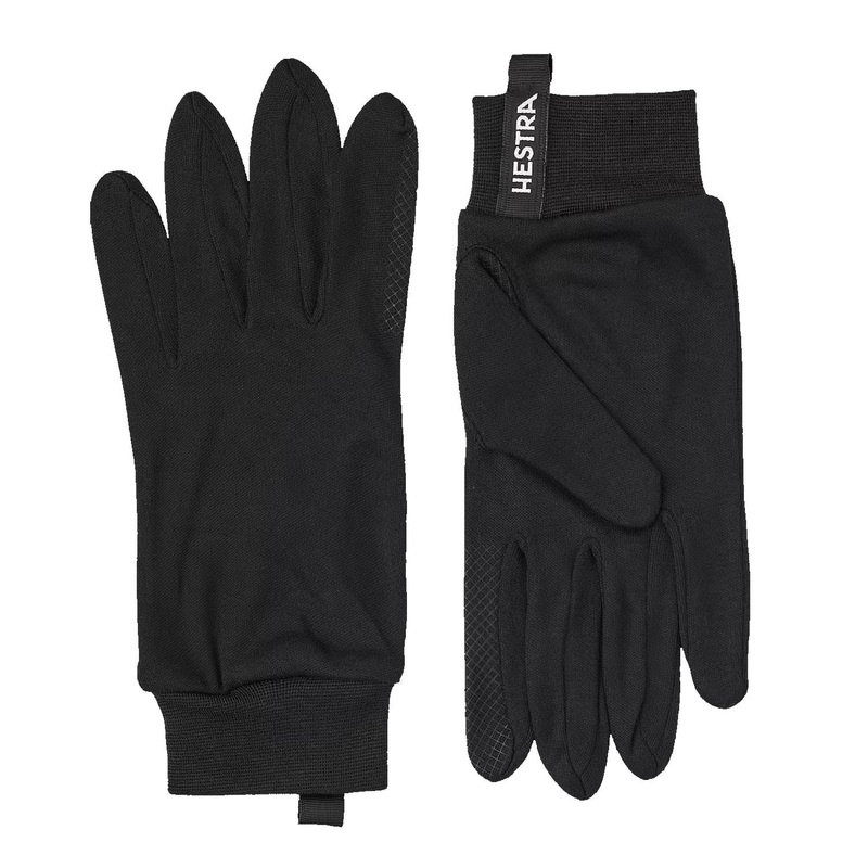 Silk Touch Point Glove Liners|6 (Small)|7 (Medium)|8 (Large)|9 (Extra Large)|10 (XX Large)|Black