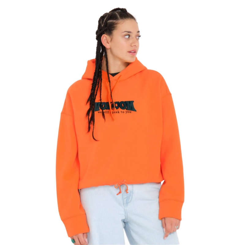 Sudadera con capucha de Chica Volcom Tripstone – Carrot