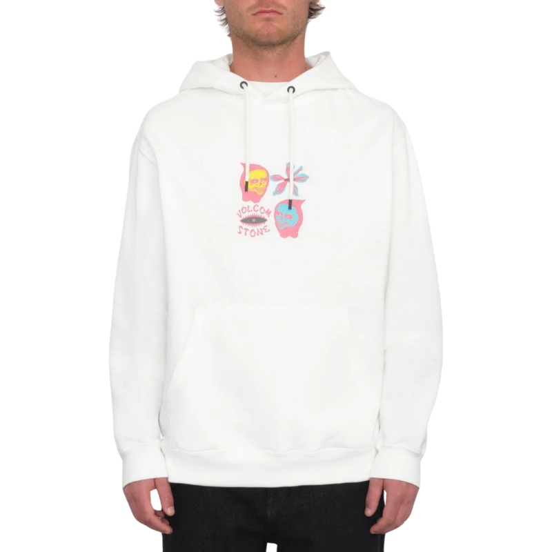 Sudadera con capucha Volcom Earth Tripper – Off White