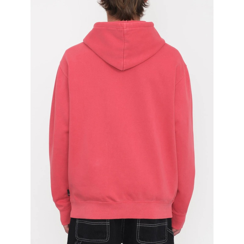 Sudadera con capucha Volcom Single Stone PW PO – Washed Ruby