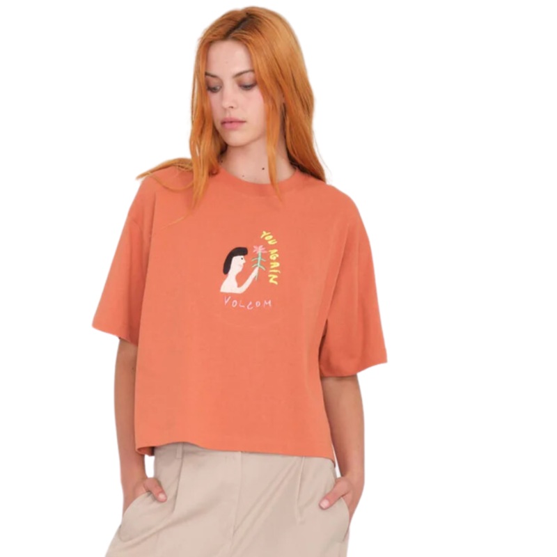 Camiseta Chica Volcom Arthur Longo – Rosewood