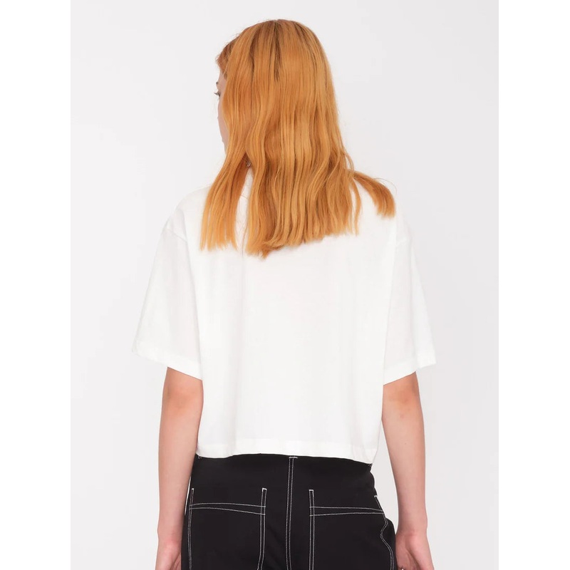 Camiseta Chica Volcom Drumstone – Star White