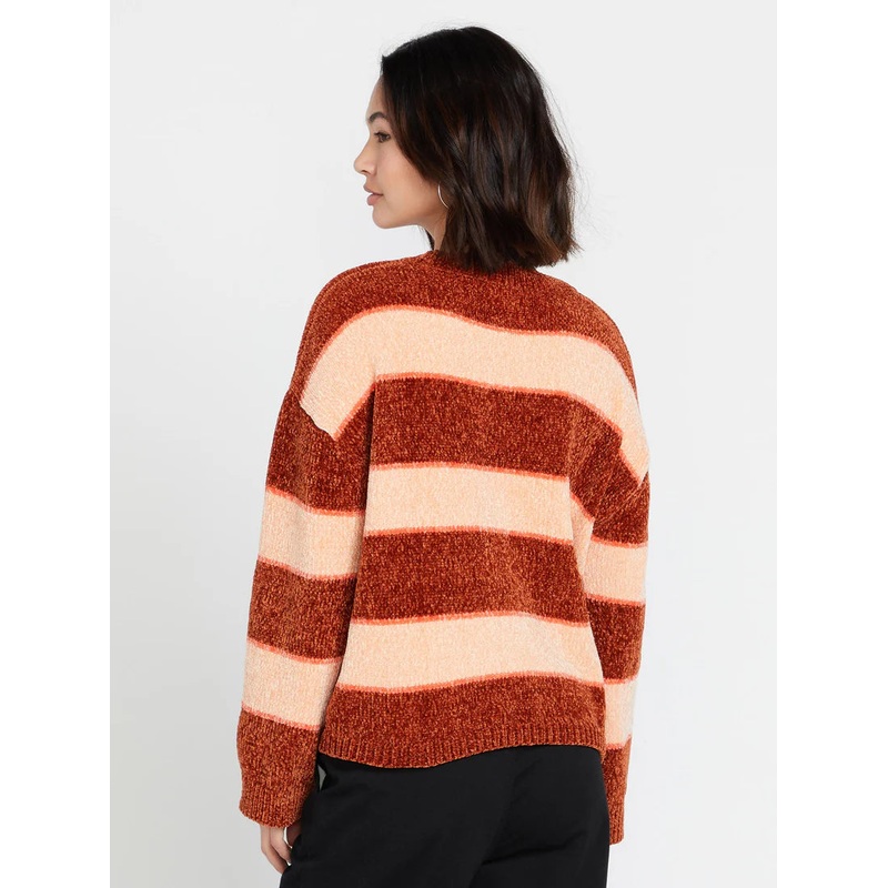 Jersey Chica Volcom Bubble Tea Sweater – Nutmeg