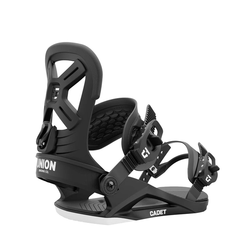 Cadet Snowboard Bindings 2025|S (UK 2-4.5)|M (UK 4.5-6.5)|Black