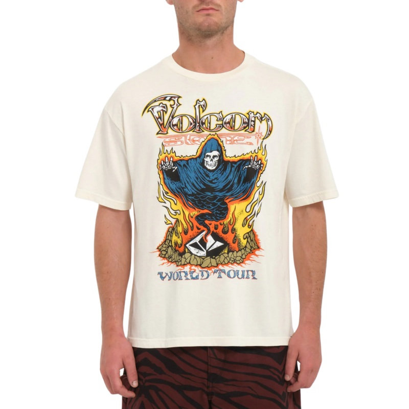 Camiseta Volcom Stone Ghost – Off White