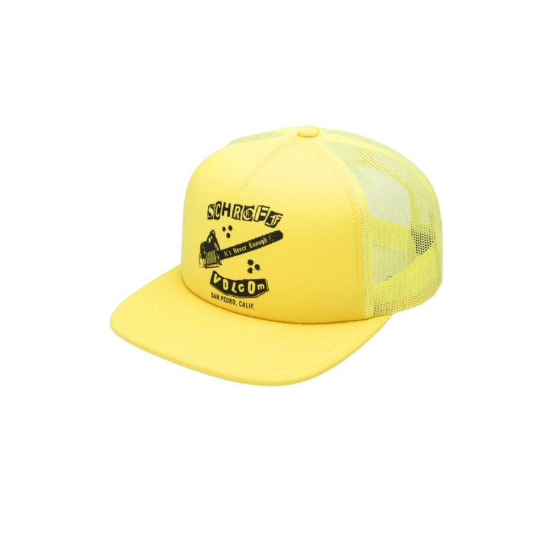 Gorra Schroff X Volcom Cheese – Blazing Yellow