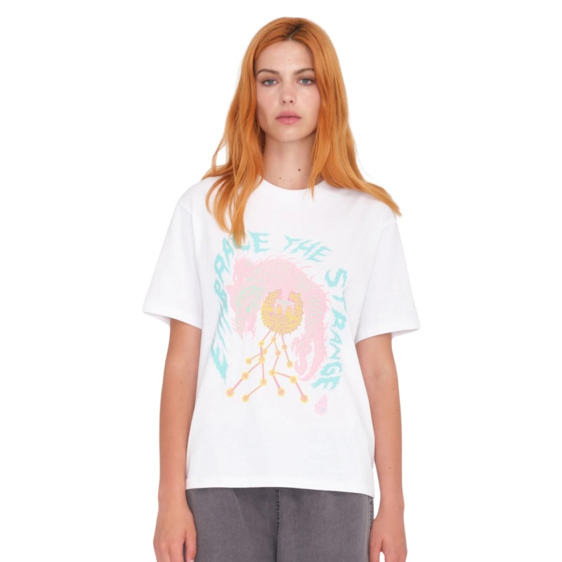 Camiseta Chica Volcom Tetsunori 2 – White