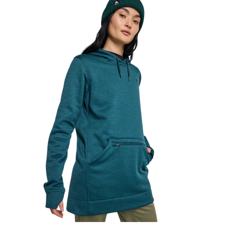 Sudadera Burton Oak Long Pullover Hoodie Deep Emerald Heather