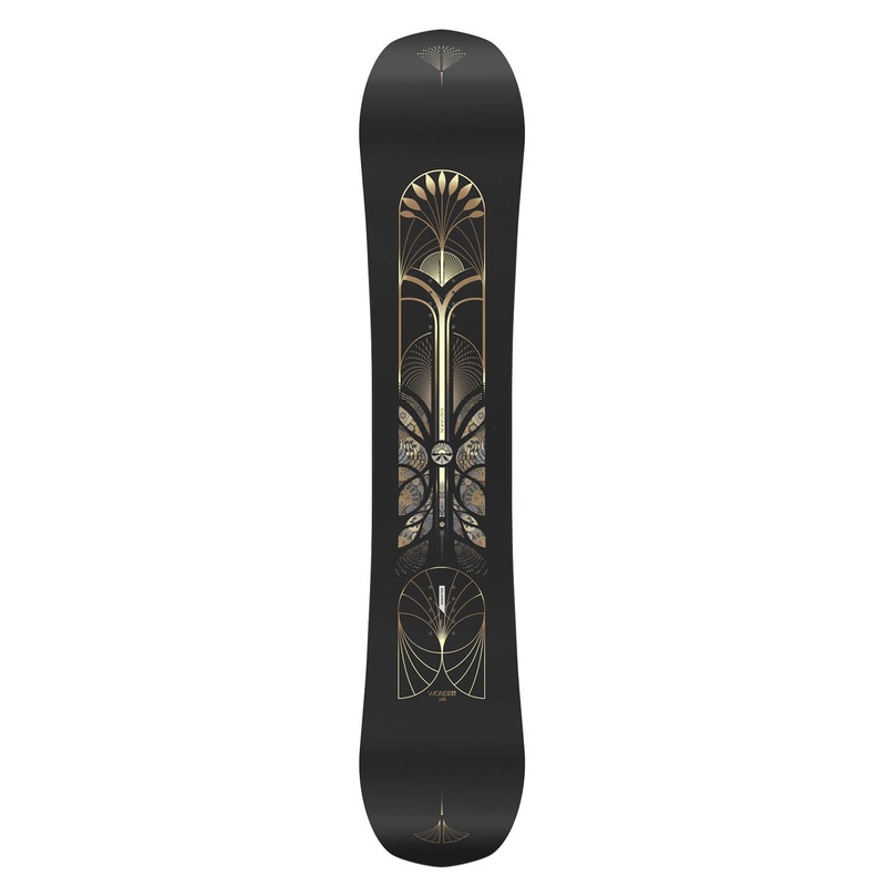 Wonder Snowboard 2025|144cm|148cm|Black