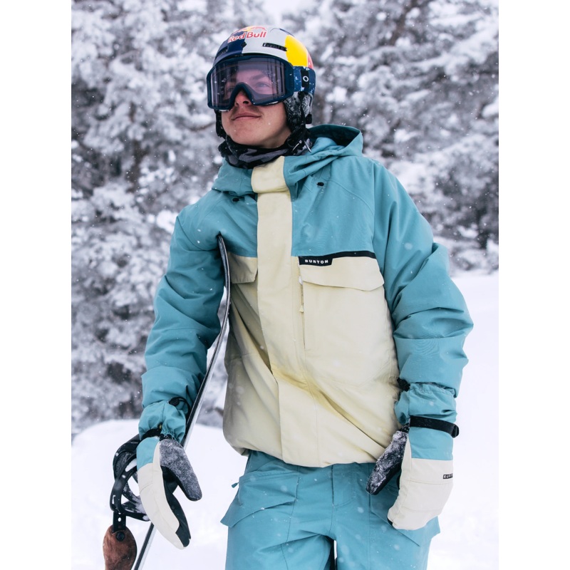 Chaqueta de snowboard Burton Covert 2.0 2L – Rock Lichen / Mushroom
