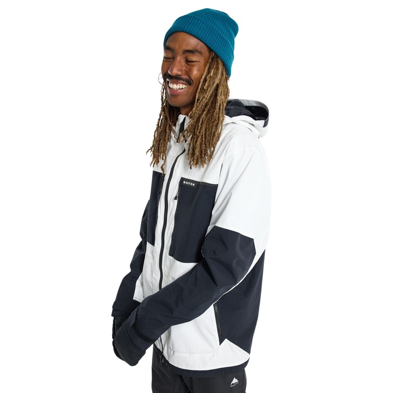 Chaqueta de snowboard Burton Frostner 2L – Stout White / True Black