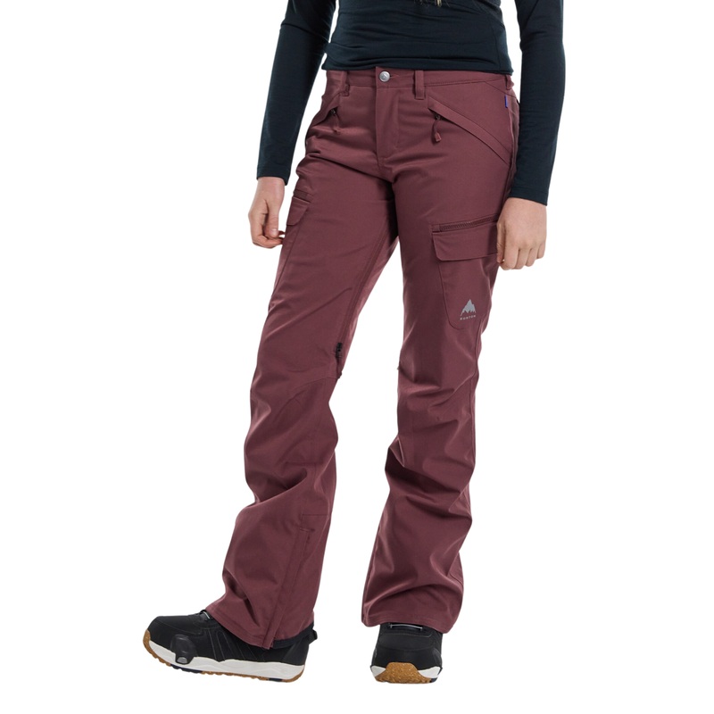Pantaln de snowboard Mujer Burton Gloria 2L Stretch Insulated – Almandine