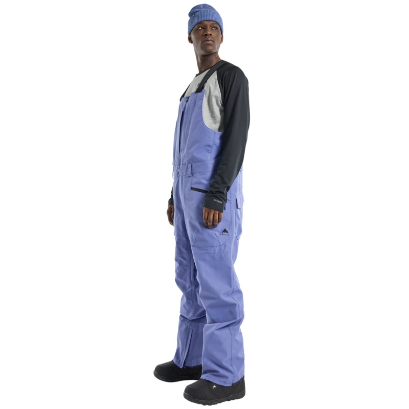 Pantalones con tirantes de snowboard Burton Reserve GORETEX 2L – Slate Blue