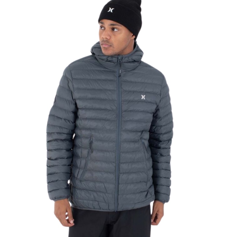 Chaqueta de plumas Hurley Campbell Puffer – Armored Navy