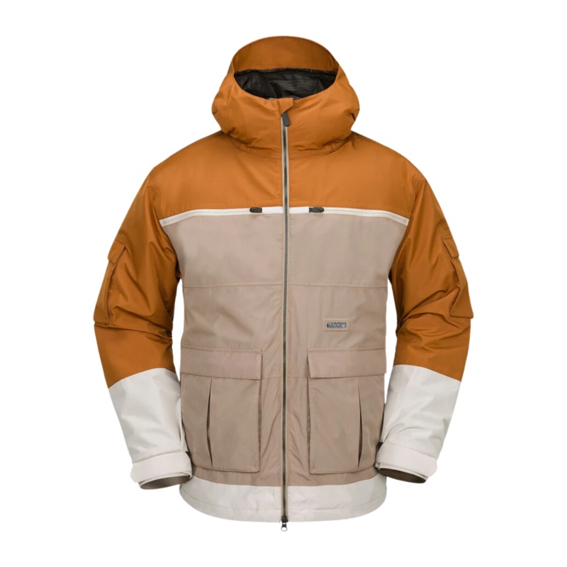Chaqueta de snowboard Volcom Nightbreaker 20K – Chestnut Brown