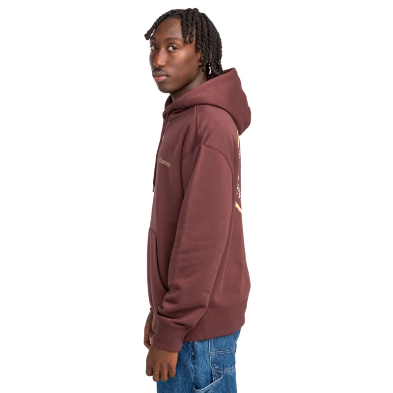 Sudadera con capucha Element SBXE Prevent – Decadent chocolate