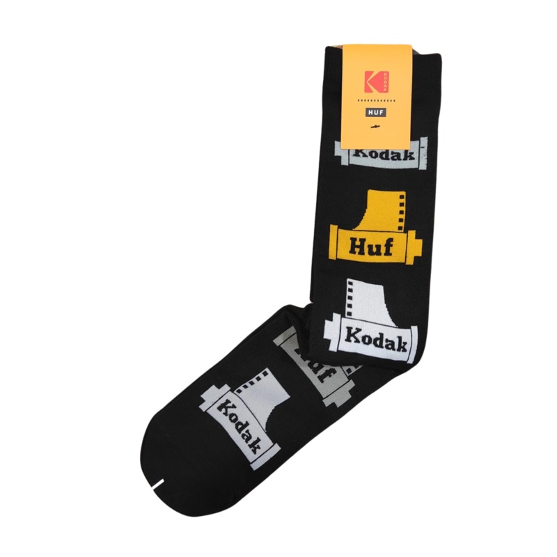 Calcetines HUF x Kodak Crew  – Black