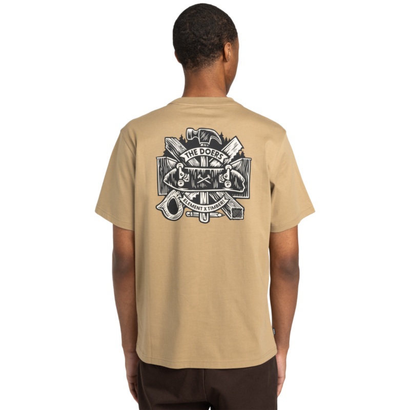 Camiseta Element Timber Supply – Khaki