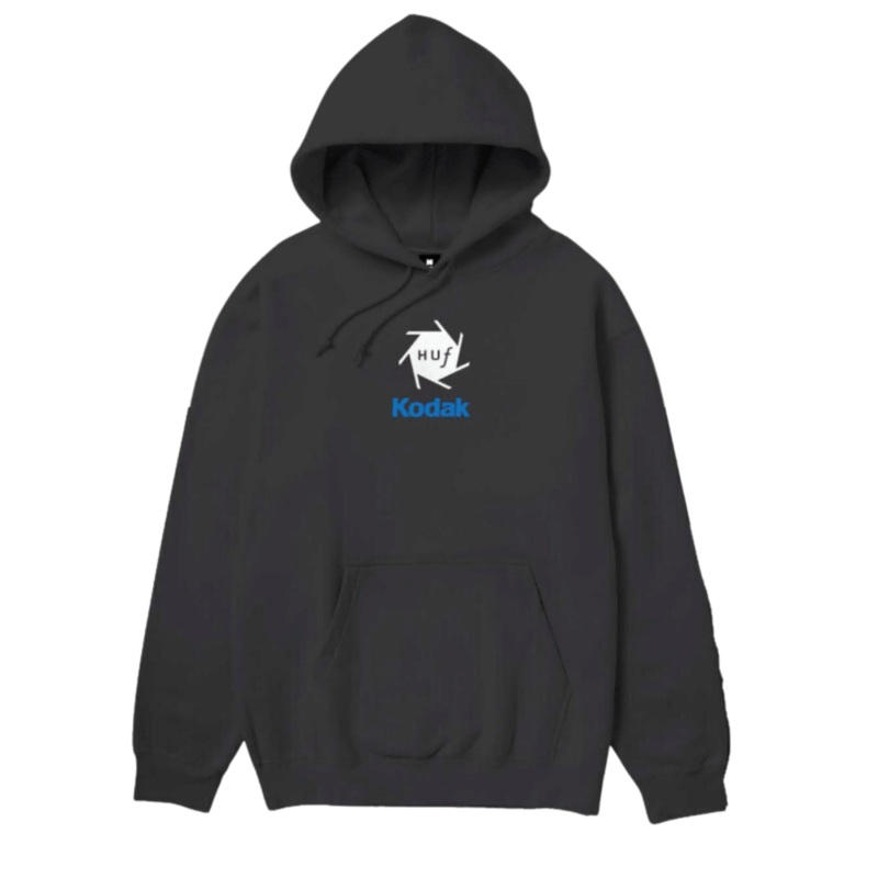 Sudadera con capucha HUF x Kodak Invention – Black