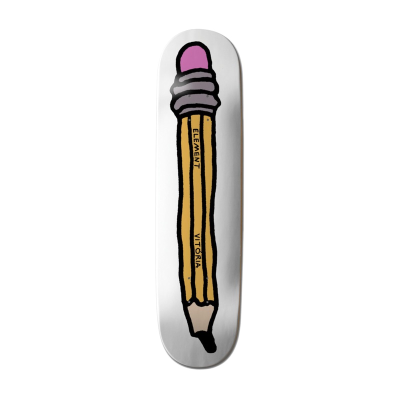 Tabla de skate Element Pencil Vitoria Mendonca 8