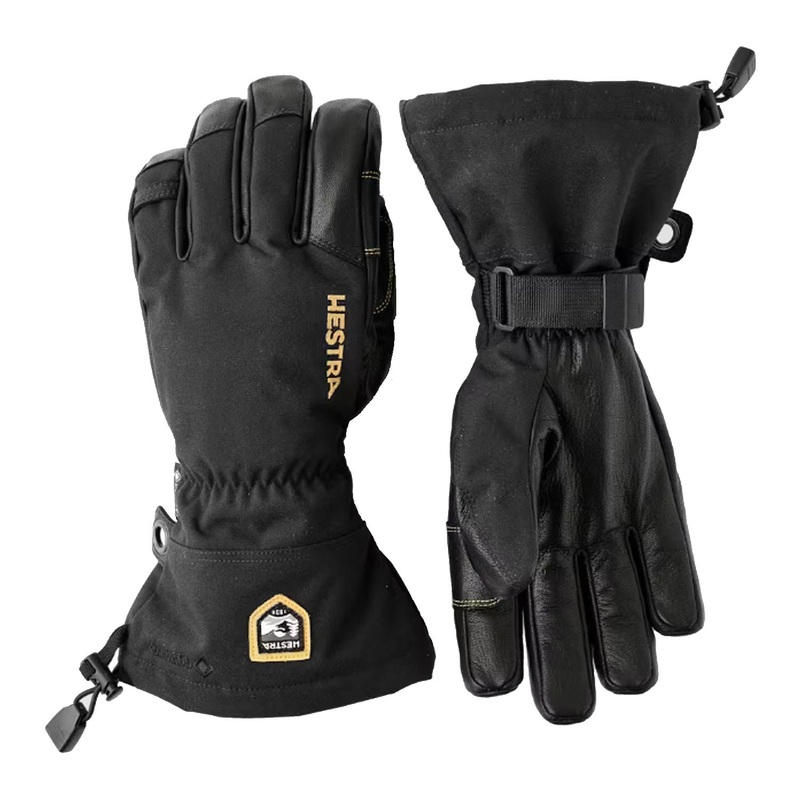 Army Leather Gore-Tex Gloves|7 (Small)|8 (Medium)|9 (Large)|10 (XL)|11 (XXL)|Black / Black