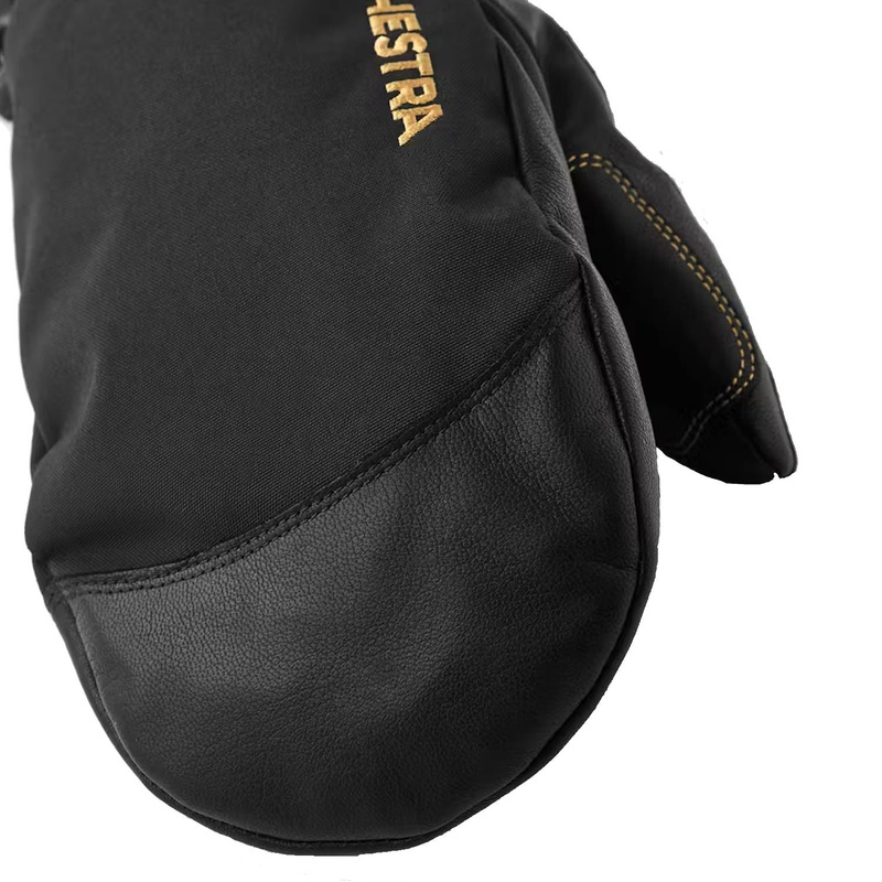 Army Leather Gore-Tex Mitts|6 (XS)|7 (Small)|8 (Medium)|9 (Large)|10 (XL)|11 (XXL)|Black / Black