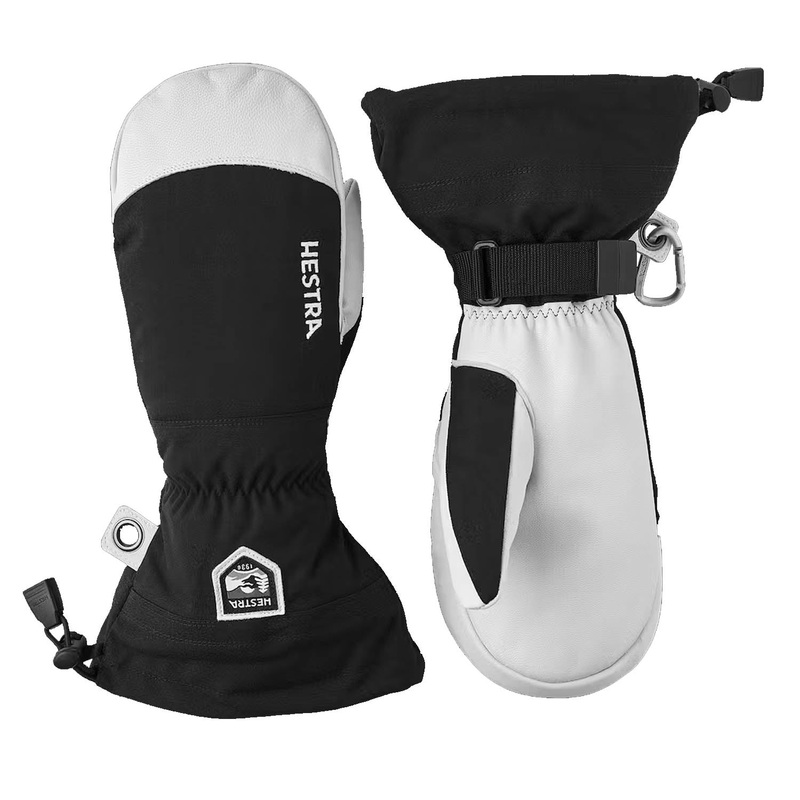 Army Leather Heli Ski Mitt|7 (Small)|8 (Medium)|9 (Large)|10 (XL)|11 (XXL)|Black