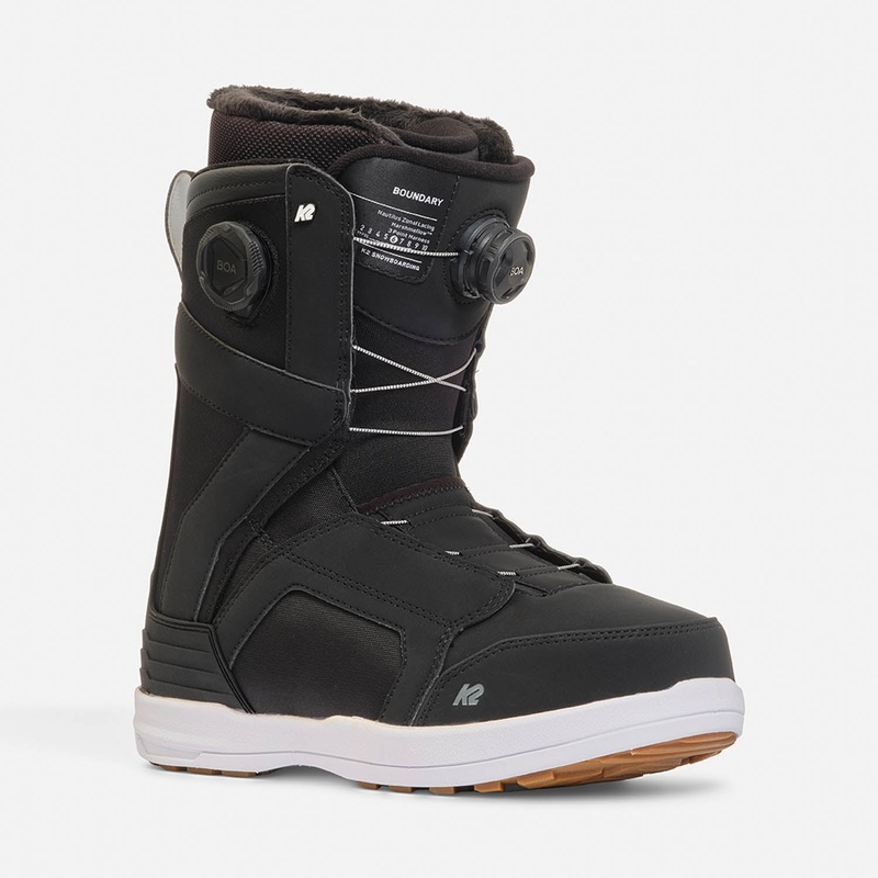 Boundary Snowboard Boots 2025|UK 7|UK 8|UK 9|UK 10|UK 11|Black