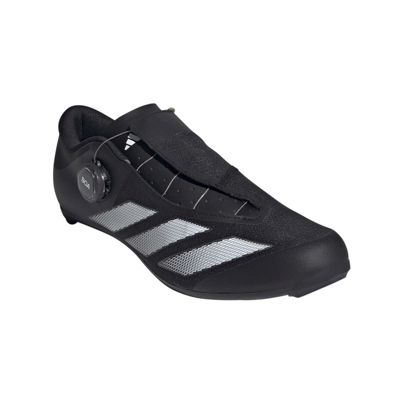 Zapatillas Ciclismo Carretera Adidas Tempo 3 Stripes BOA | Core Black / Cloud White / Cloud White