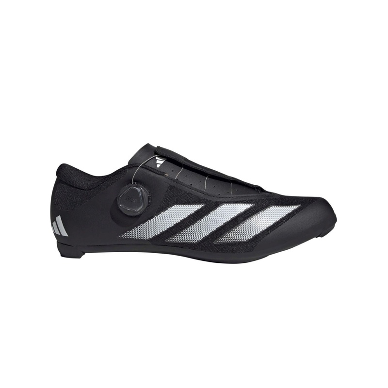 Zapatillas Ciclismo Carretera Adidas Tempo 3 Stripes BOA | Core Black / Cloud White / Cloud White