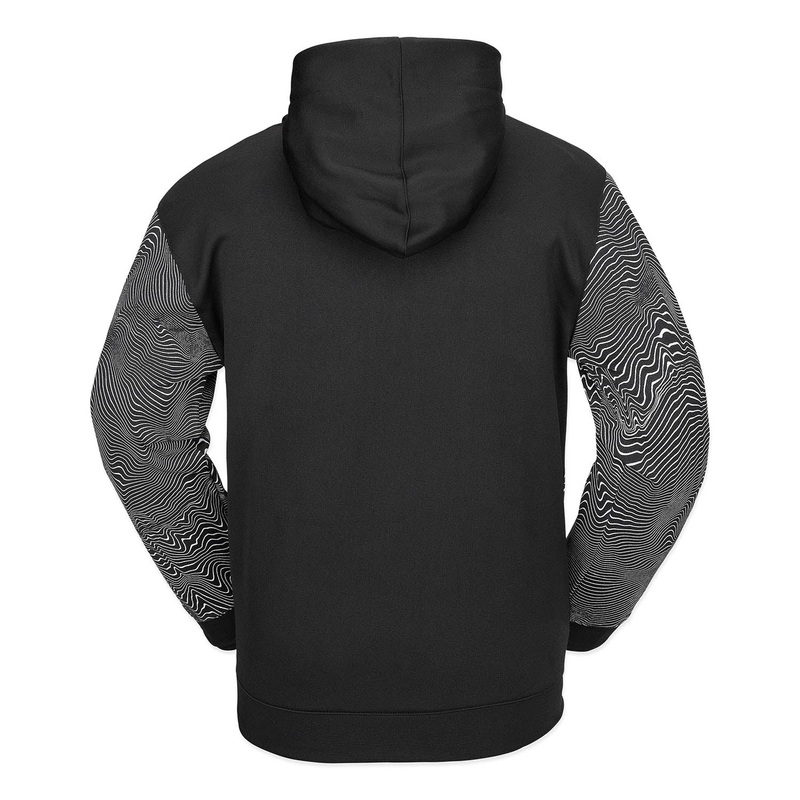 Hydro Riding Hoodie|S|M|L|XL|Black Print|Black|Caramel