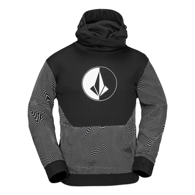 Hydro Riding Hoodie|S|M|L|XL|Black Print|Black|Caramel