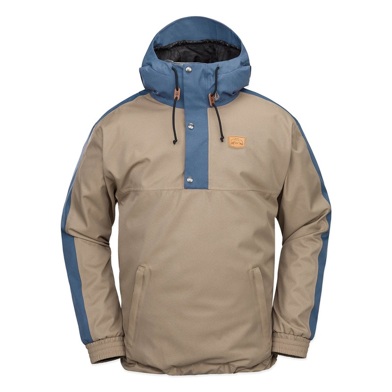 Longo 20K Pullover Jacket|S|M|L|XL|Chestnut Brown|Black