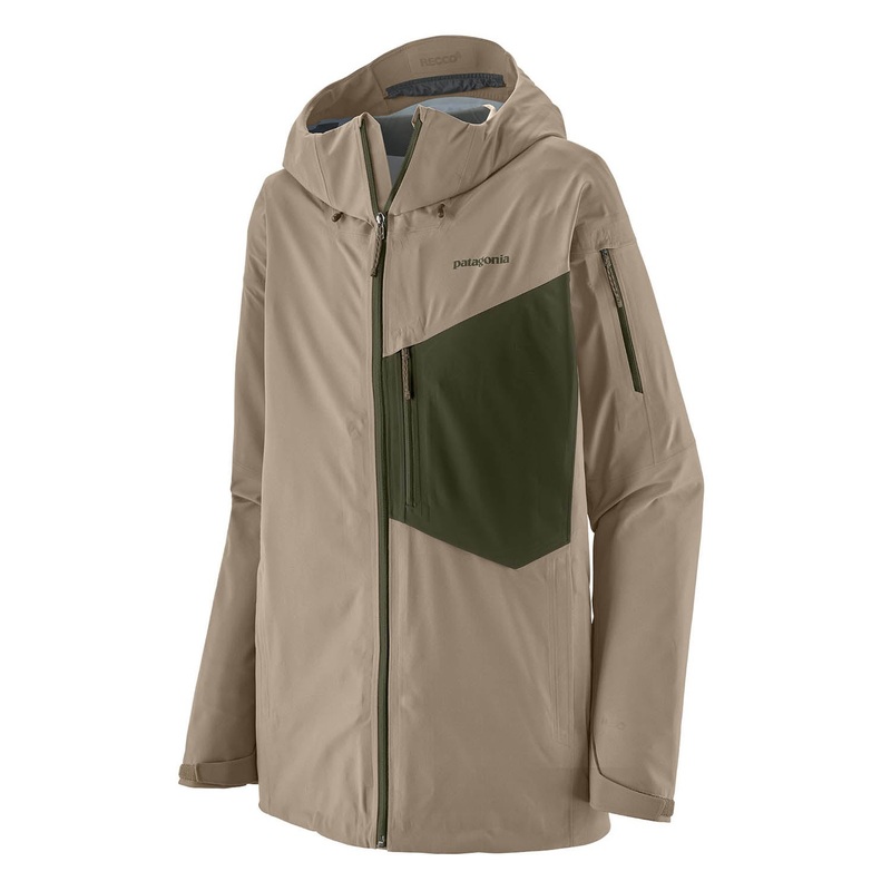 Mens Snowdrifter Jacket|S|M|L|XL|Seabird Grey|Smolder Blue/Raptor