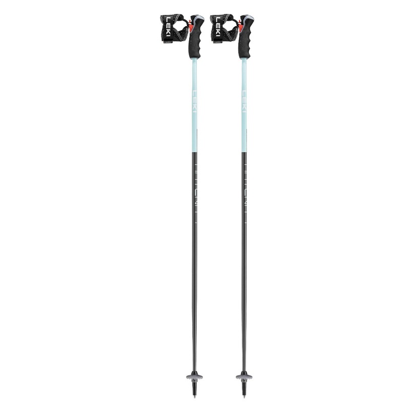 Artena Airfoil 3D Ski Poles|110cm|115cm|120cm|Black/Turquoise