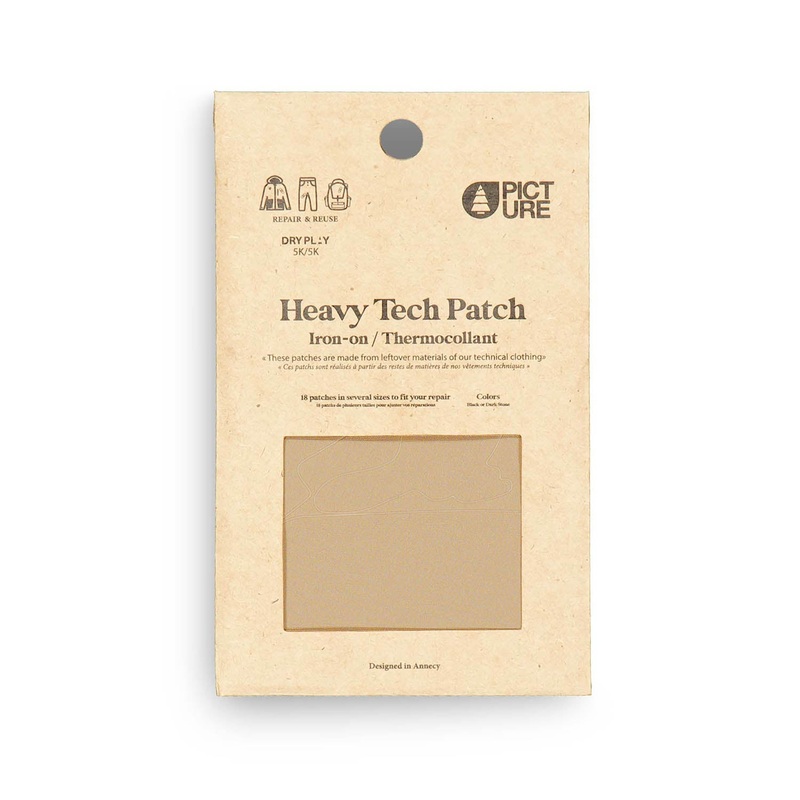 Heavy Tech Patch|One Size|Black / Dark Stone