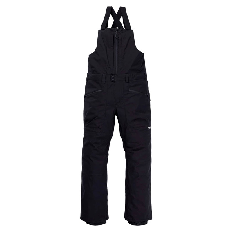 Mens Reserve Bib Pants|XS|S|M|L|XL|XXL|True Black