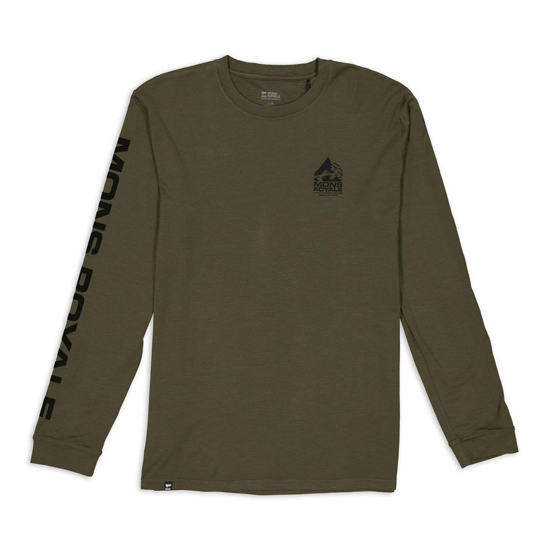 Icon Long Sleeve|S|M|L|XL|Dark Olive