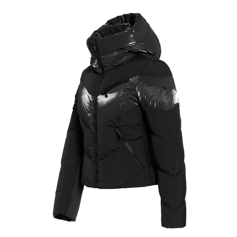 Moraine Ski Jacket|UK 8|UK 10|UK 12|UK 14|Black|Passion Pink