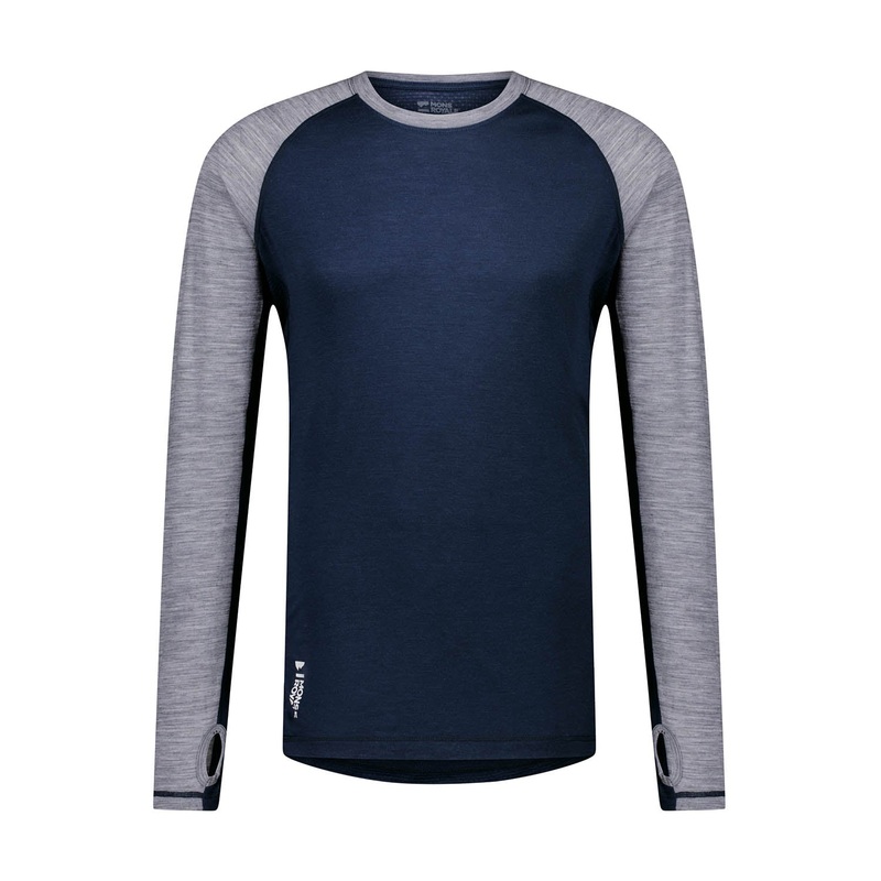 Temple Tech Long Sleeve|S|M|L|XL|Grey Heather/Midnight