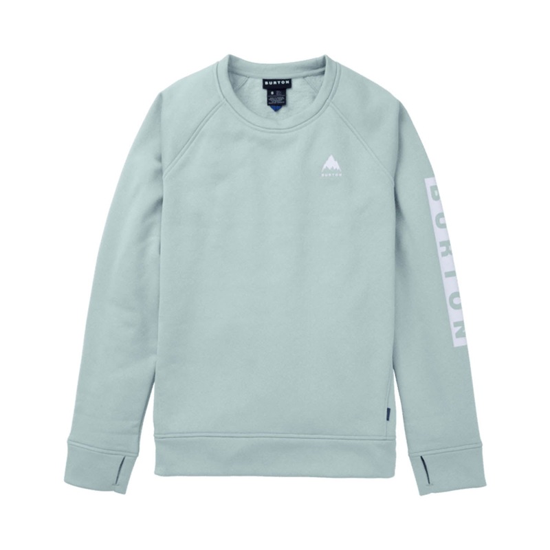 Womens Oak Crewneck Sweater|XXS|XS|S|M|L|XL|XXL|Petrol Green Heather|Peach Echo Heather