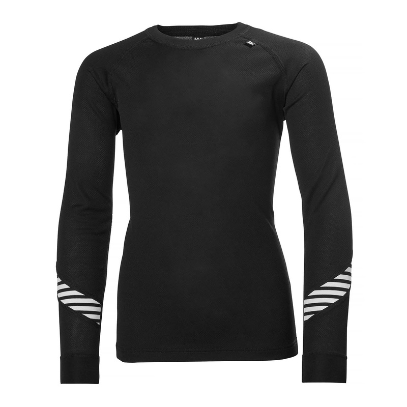 Junior HH LIFA Baselayer Set|128cm (8 Years)|140cm (10 Years)|152cm (12 Years)|164cm (14 Years)|Black