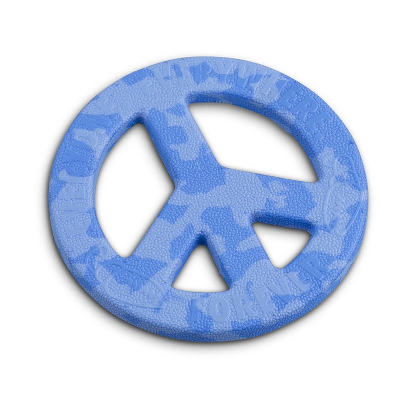 Peace of Foam|One Size|Blue Swirl|Black