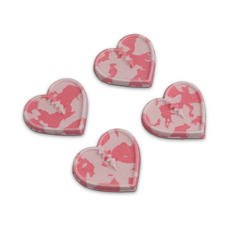 Mini Hearts|One Size|Bubblegum Swirl|Red