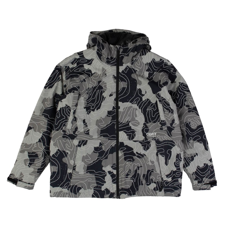 Box Jacket|S|M|L|XL|Black Map|Off White