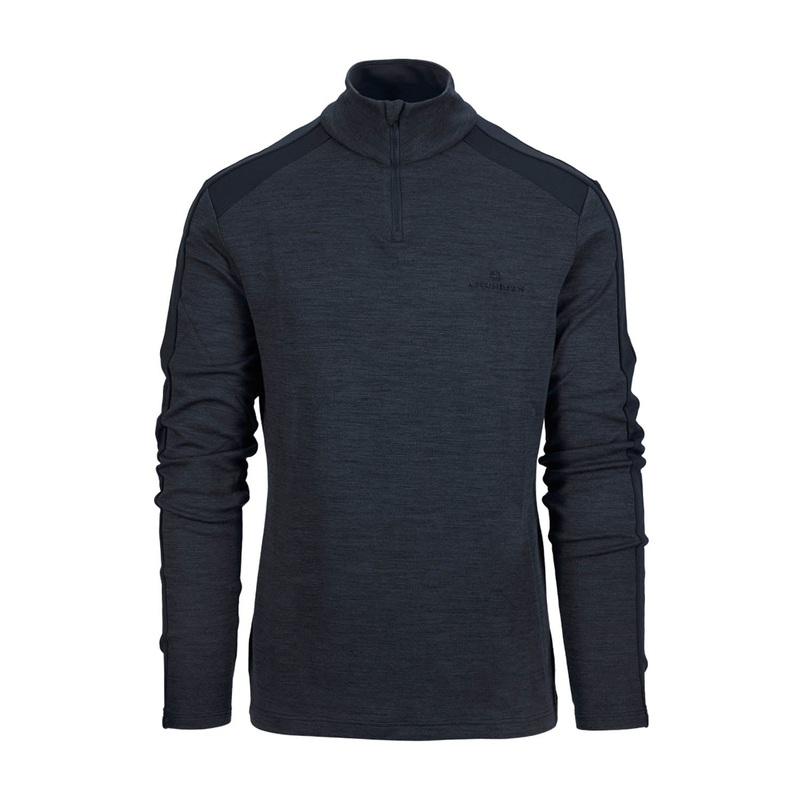 Mens 5Mila Half Zip Sweater|S|M|L|XL|Faded Navy|Weathered Red